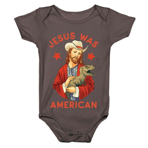 Jesus Was American Baby One-Piece