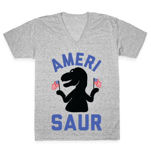 Amerisaur V-Neck Tee Shirt