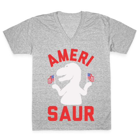 Amerisaur V-Neck Tee Shirt