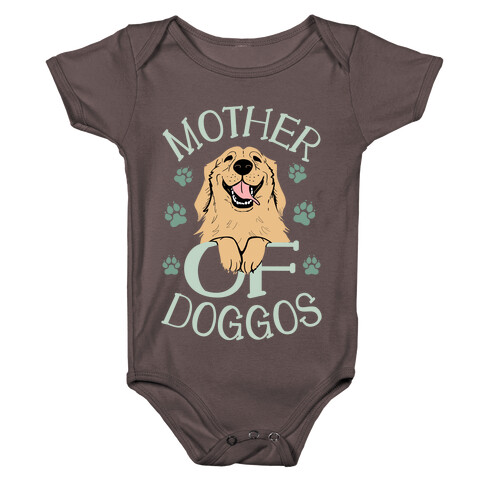 Mother Of Doggos Baby One-Piece