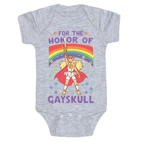 For the Honor of Gayskull Baby One-Piece