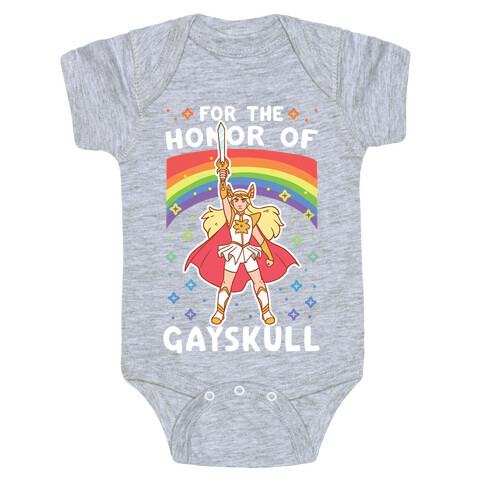 For the Honor of Gayskull Baby One-Piece
