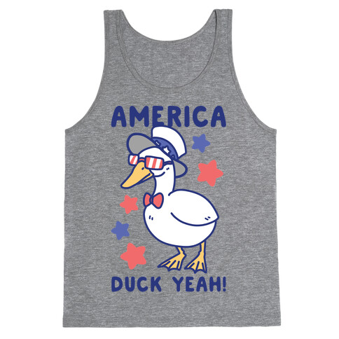 America Duck Yeah Tank Top