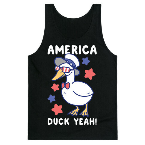 America Duck Yeah Tank Top