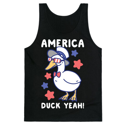 America Duck Yeah Tank Top