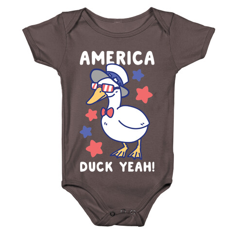 America Duck Yeah Baby One-Piece