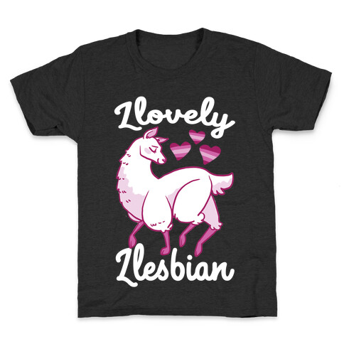 Llovely Llesbian  Kids T-Shirt