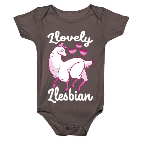 Llovely Llesbian  Baby One-Piece