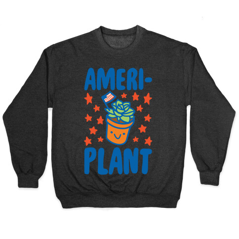 Ameriplant White Print Pullover