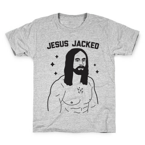 Jesus Jacked Kids T-Shirt