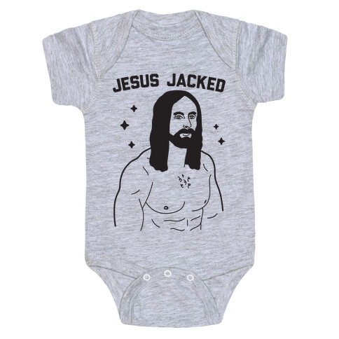 Jesus Jacked Baby One-Piece