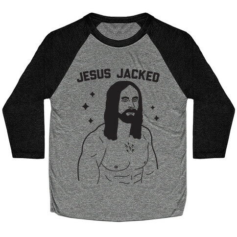 Jesus Jacked Baseball Tee