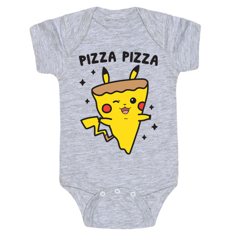 Pizza Pizza Pikachu Parody Baby One-Piece