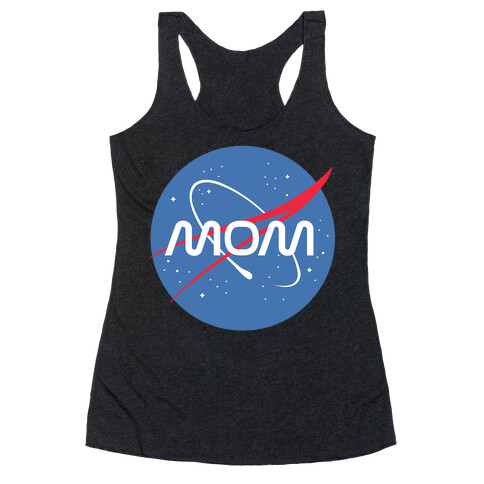 Mom Nasa Parody Racerback Tank Top