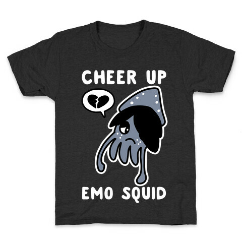 Cheer Up, Emo Squid Kids T-Shirt