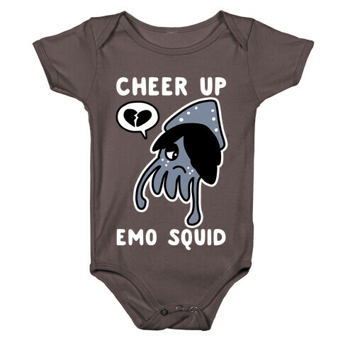 Cheer Up, Emo Squid Baby One-Piece