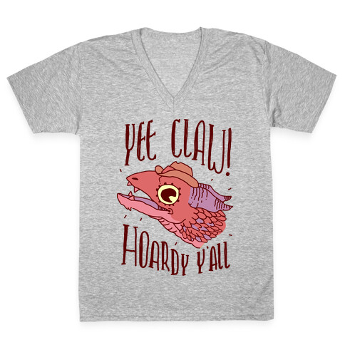 Yee Claw Hoardy Y'all V-Neck Tee Shirt