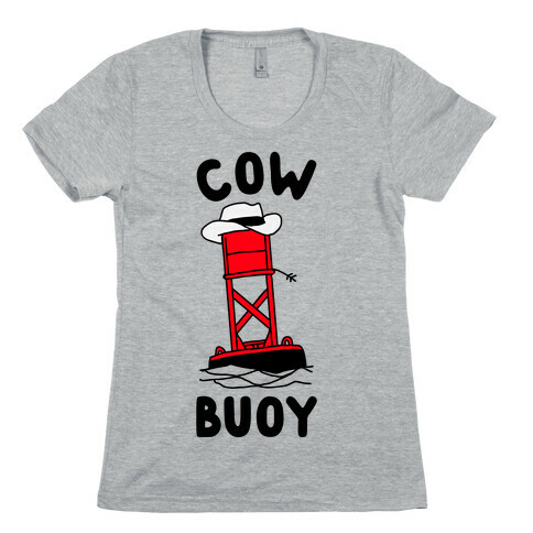 Cow Buoy  Womens T-Shirt