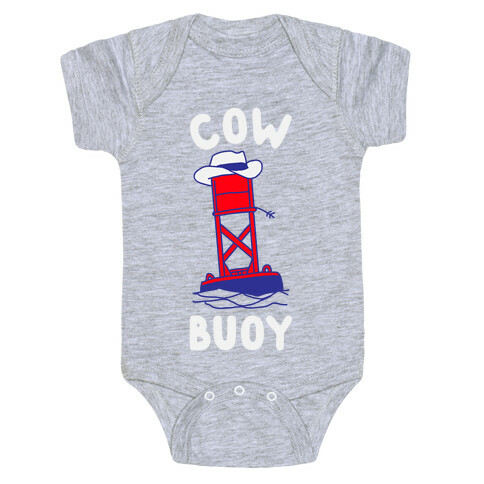Cow Buoy  Baby One-Piece
