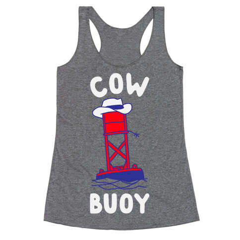 Cow Buoy  Racerback Tank Top