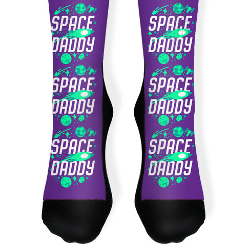 Space Daddy Sock