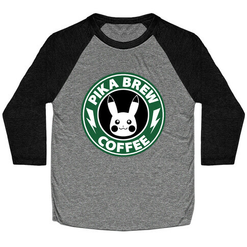 Pika Brew Coffee Baseball Tee