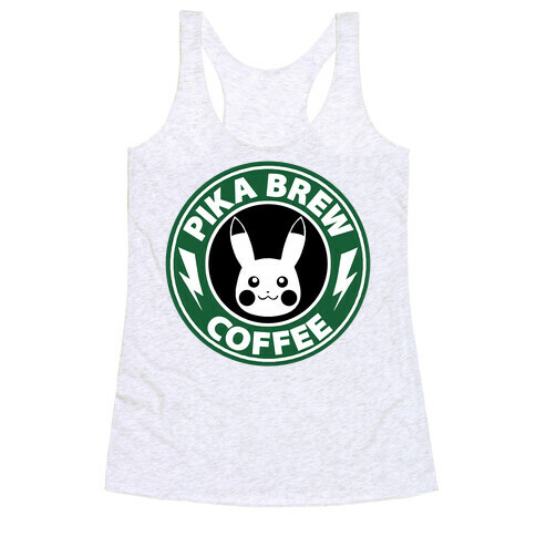 Pika Brew Coffee Racerback Tank Top