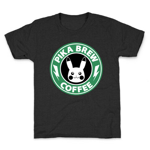 Pika Brew Coffee Kids T-Shirt