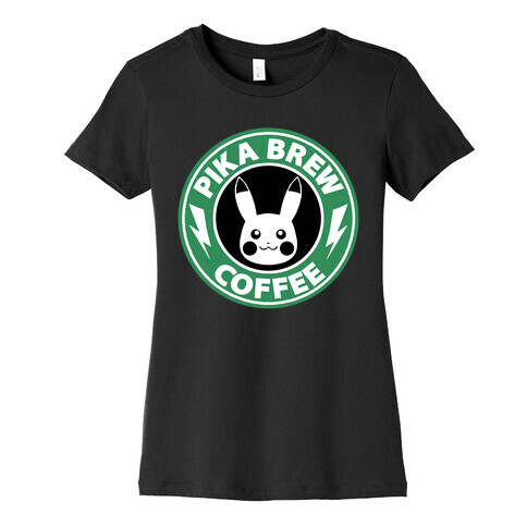 Pika Brew Coffee Womens T-Shirt