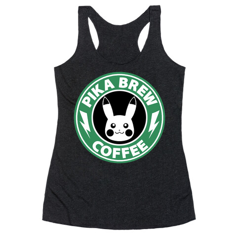 Pika Brew Coffee Racerback Tank Top