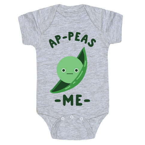 Ap-peas Me Baby One-Piece