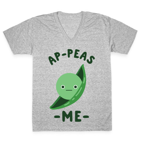 Ap-peas Me V-Neck Tee Shirt