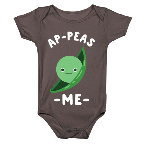 Ap-peas Me Baby One-Piece