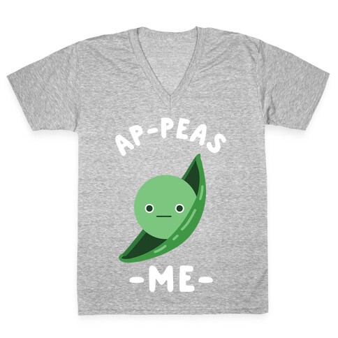 Ap-peas Me V-Neck Tee Shirt