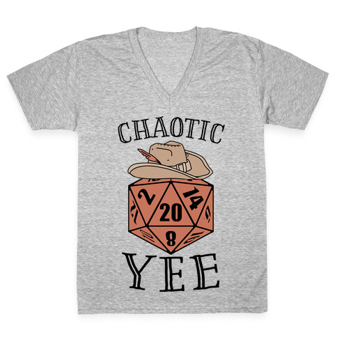 Chaotic Yee V-Neck Tee Shirt