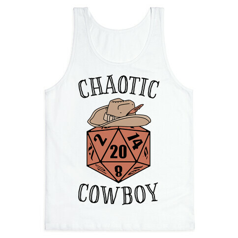 Chaotic cowboy Tank Top