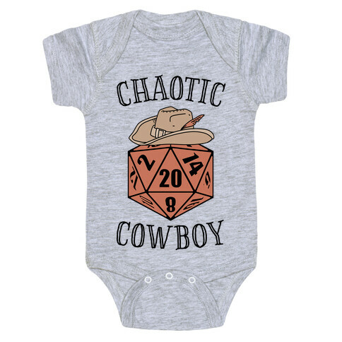 Chaotic cowboy Baby One-Piece