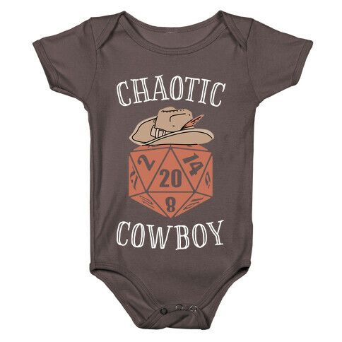 Chaotic cowboy Baby One-Piece