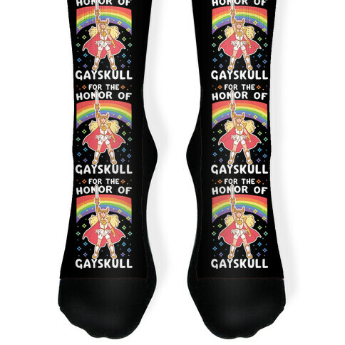 For the Honor of Gayskull Sock