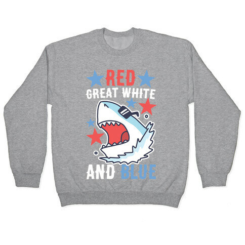 Red, Great White and Blue Pullover