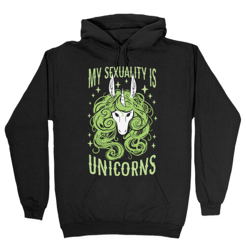 My Sexuality Is Unicorns Hooded Sweatshirt
