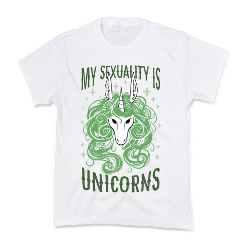 My Sexuality Is Unicorns Kids T-Shirt