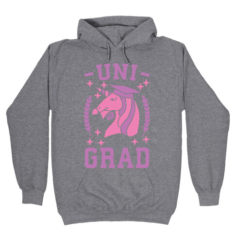 Uni Grad - Unicorn Hooded Sweatshirt