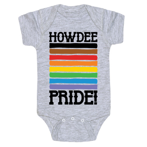 Howdee Pride  Baby One-Piece