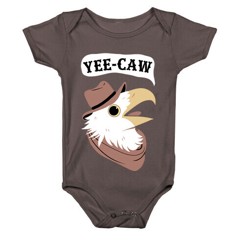 YEE-CAW Bald Eagle Baby One-Piece