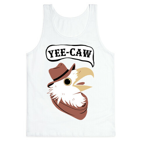 YEE-CAW Bald Eagle Tank Top