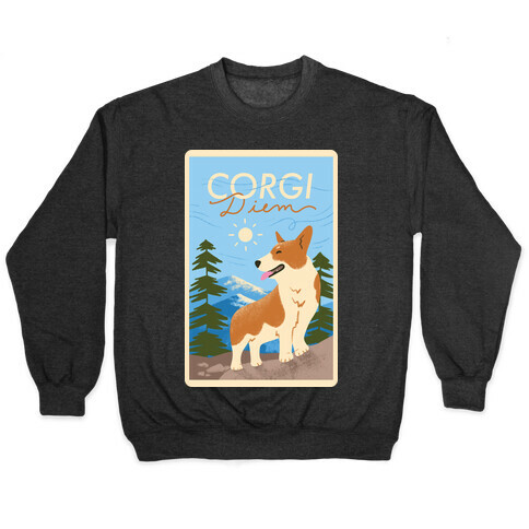 Corgi Diem Pullover