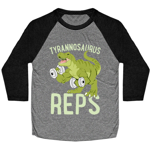 Tyrannosaurus Reps Baseball Tee