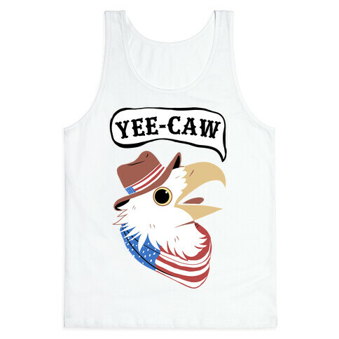 YEE-CAW American Bald Eagle Tank Top