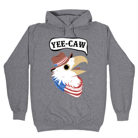 YEE-CAW American Bald Eagle Hooded Sweatshirt